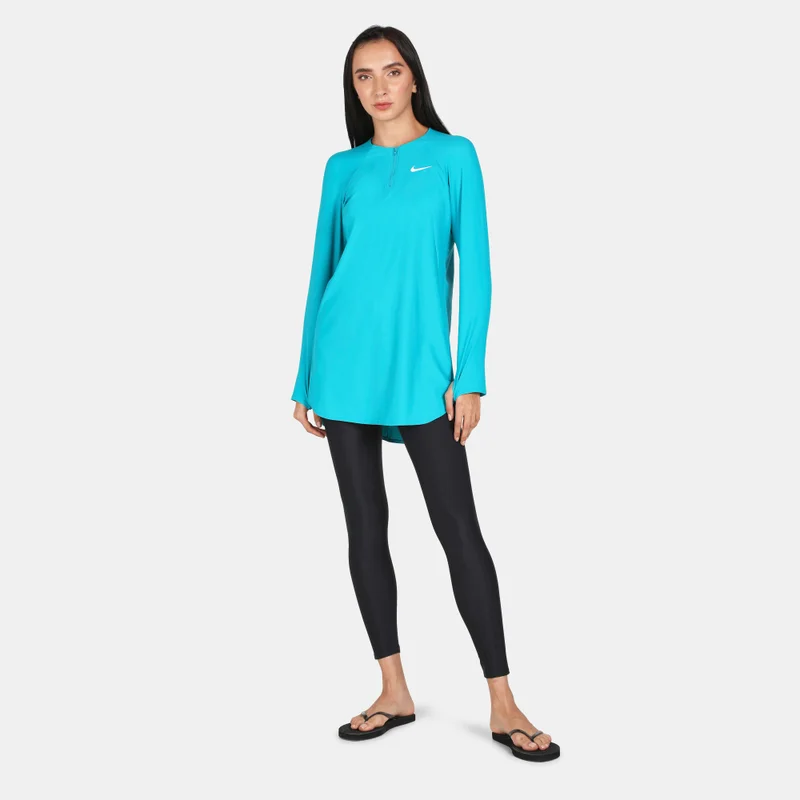Nike Women's Victory Full-Coverage Solid Swimming Tunic