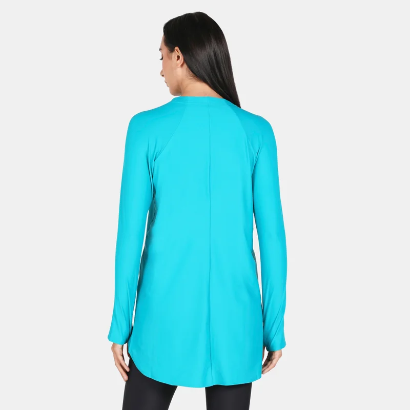 Nike Women's Victory Full-Coverage Solid Swimming Tunic
