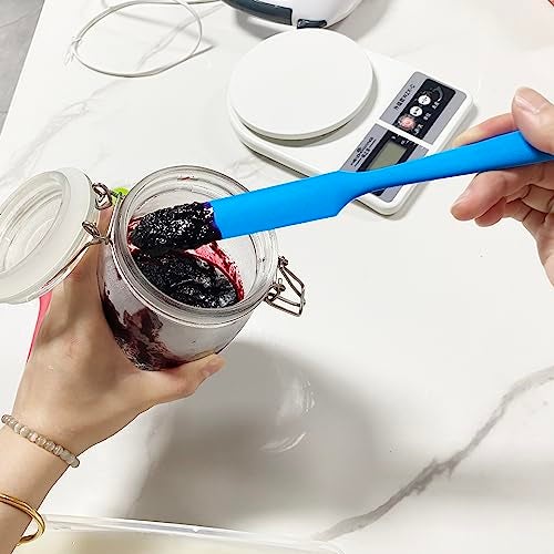 zYoung 4 Pcs Silicone Spatula Set Heat Resistant Cake Cream Butter Spatulas Mixing Batter Scraper Non-Stick Flexible Baking Cooking Tool - Image 5