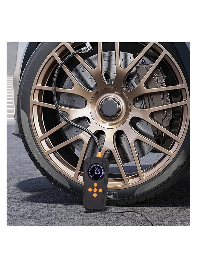 Jump Starter, Power Pack Quick Inflation Jump Start Battery Pack for Car Motorcycle E-bikes, 12V LED Full Screen Display - Image 4