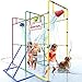 PUDDLE SPLASHERS حديقة مائية في الفناء الخلفي مع دلو تفريغ وعجلات رش للأطفال للعب بالماء في الهواء الطلق - Image 3