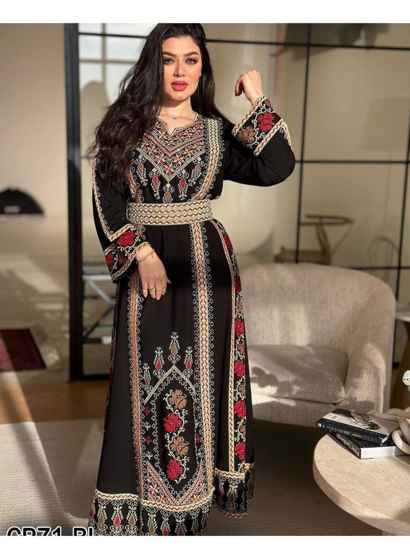 Royal Jalabiya, embroidered with luxury and authenticity. 3396  - Image 3