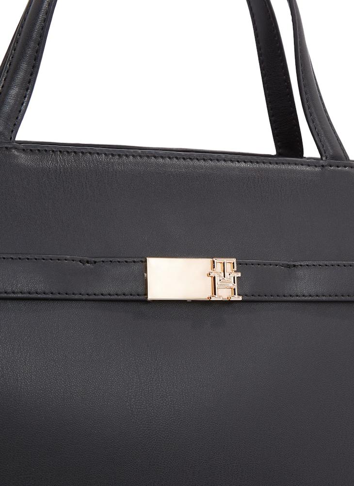 TOMMY HILFIGER Logo Detail Top Handle Flap Over Crossbody  - Image 3