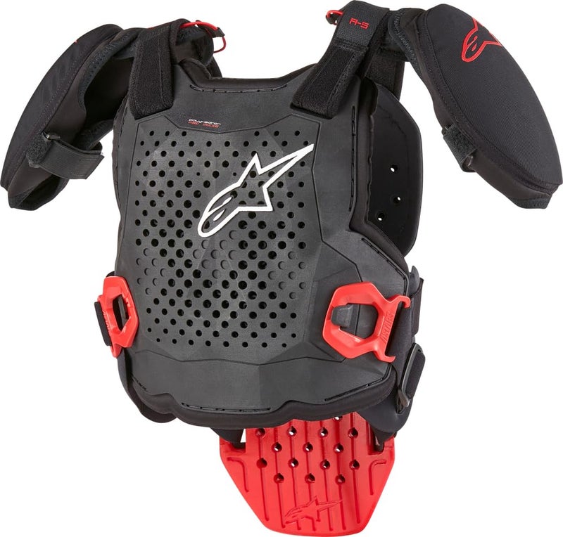 Alpinestars 6740224-123-LXL: A-5 S Youth Chest Protector Black/White/Red Lg/Xl - Image 3