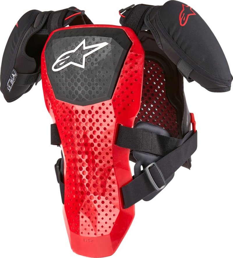 Alpinestars 6740224-123-LXL: A-5 S Youth Chest Protector Black/White/Red Lg/Xl - Image 2