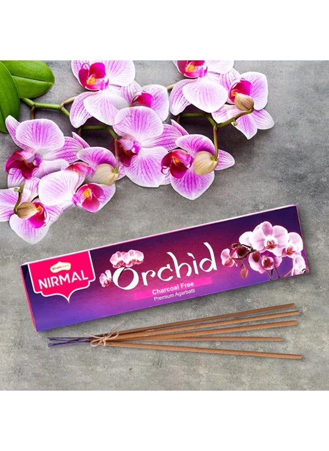 Nirmal Orchid Premium Fragrance 140 Incense Stick Agarbatti by Shubhkart (Pack of 2)  - Image 2
