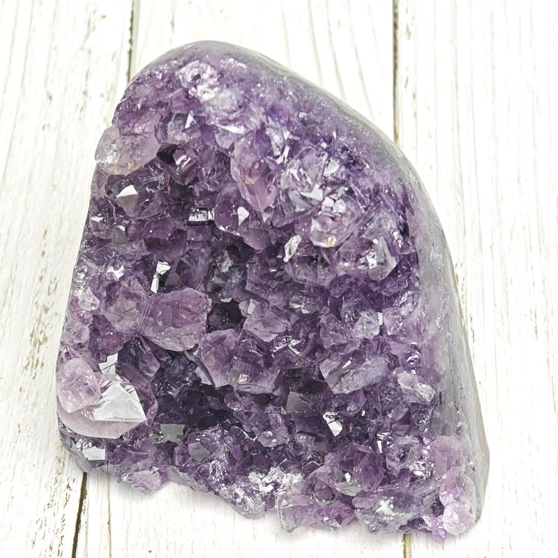 Plus Value Natural Amethyst Rock Cluster Clears Geopathic Stress Helps Improve Student Academic Performance Results Home Office Desk Decor Positivity Kids Bedroom Rakshabandhan Gifting 726grams - Image 2
