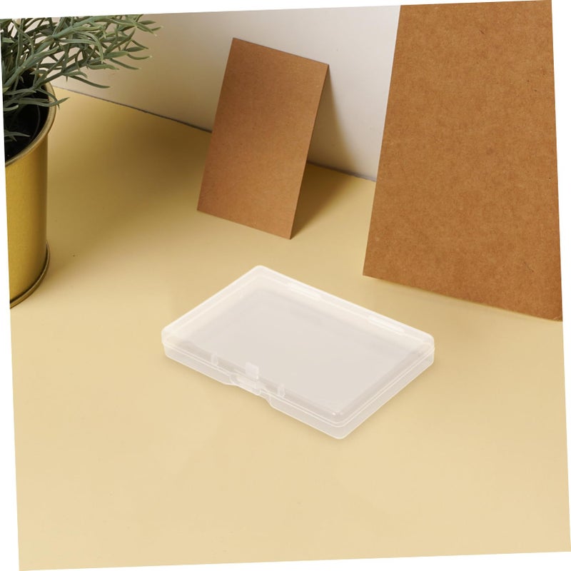8 Pcs Plastic Business Card Holder Storage Box For Greeting Poker Cards - Image 5