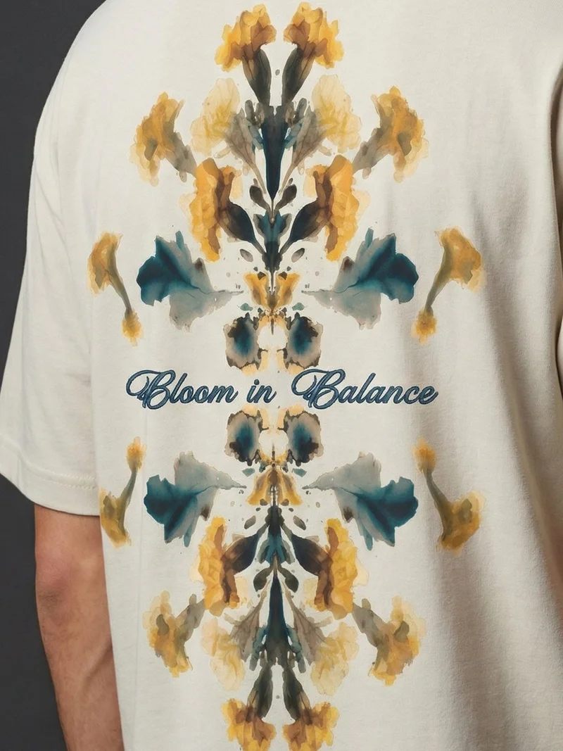 NOBERO NOBERO Men's Premium Oversized Printed T-Shirt