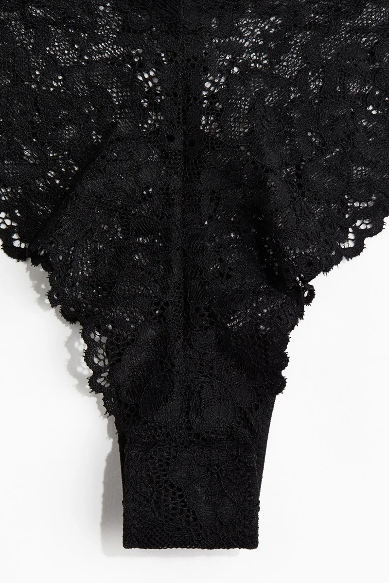 H&M 2-pack lace Brazilian briefs