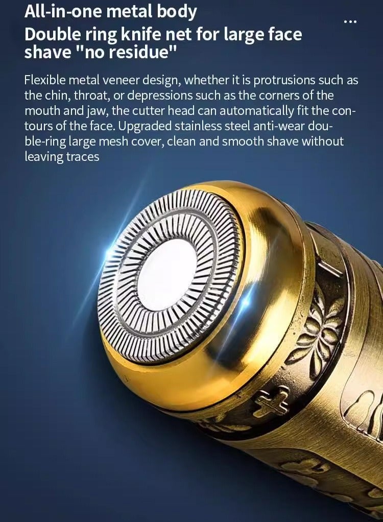 Shaving Machine for Men,Hair Trimmer for Men,Electric Hair Clippers Beard Razor Grooming Kit,Men's Shaver for Hair, Beard, Ears, Face, Nose Hair, Armpit Hair, etc. - Image 4