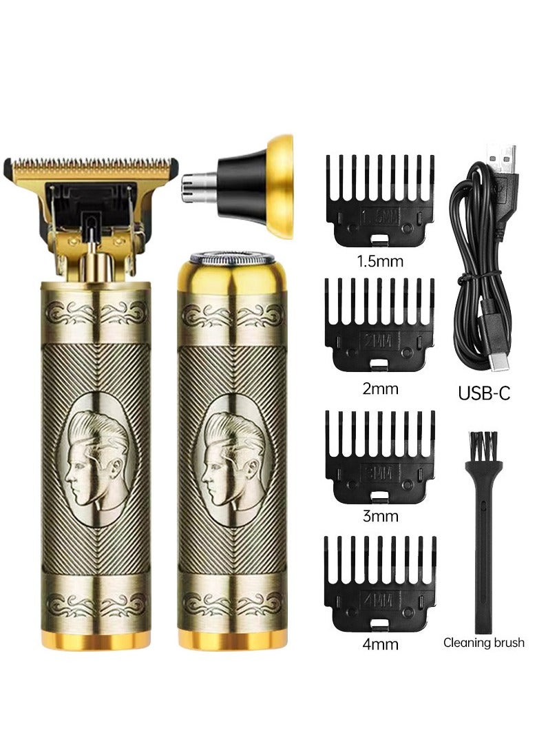 Shaving Machine for Men,Hair Trimmer for Men,Electric Hair Clippers Beard Razor Grooming Kit,Men's Shaver for Hair, Beard, Ears, Face, Nose Hair, Armpit Hair, etc. - Image 1