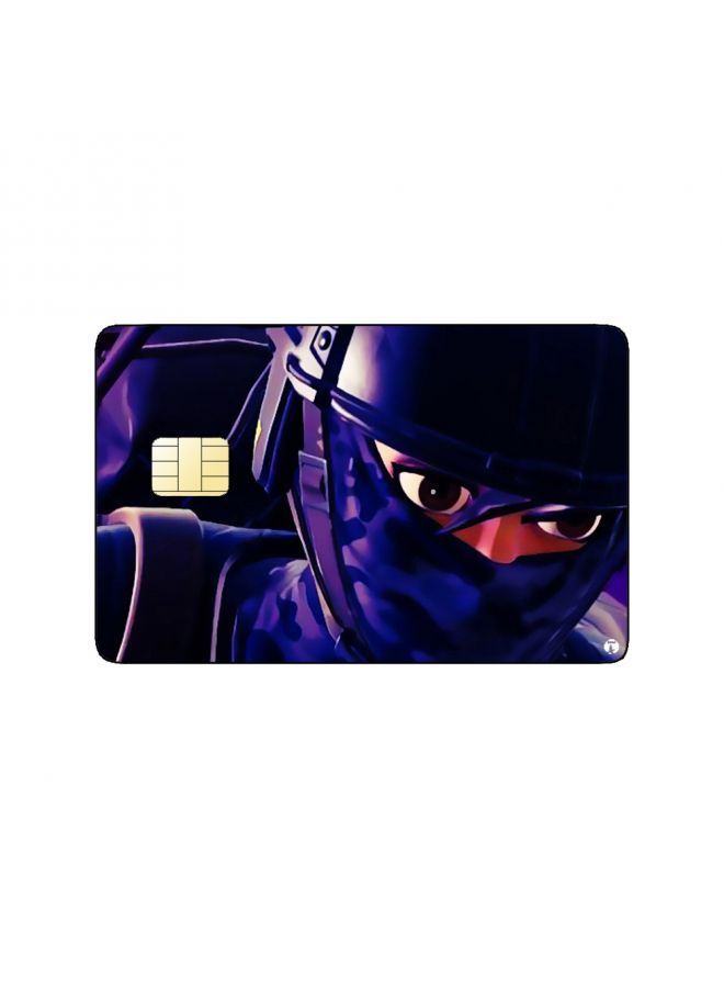 RKN PRINTED BANK CARD STICKER Elite Agent From Fortnite Video Game - Image 1
