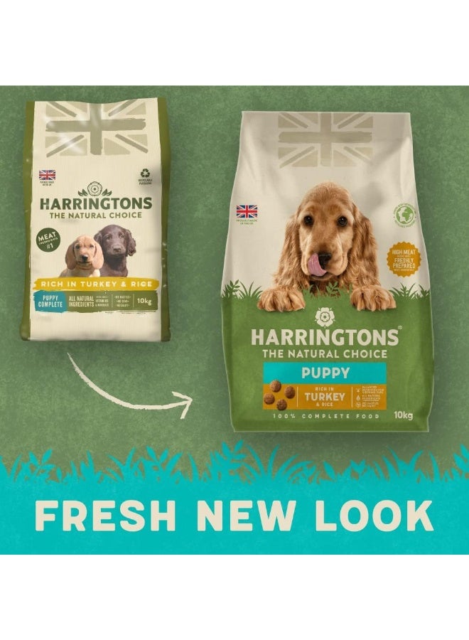 Harringtons Complete Puppy Turkey & Rice Dry Food 10kg - Image 3