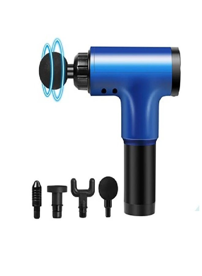 Massage gun for the face and all parts of the body - blue - Image 1