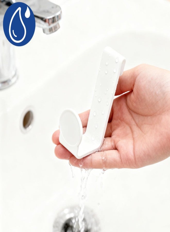 TOPPERFUN 2Pcs Potty Seat Hooks, Multipurpose Plastic Tank Couples for Hanging Potty Holder Toilet Training Seat, Washer Specific Z-Shaped Toilet Storage Hooks for Bathroom, Kitchen and Other Home - Image 4