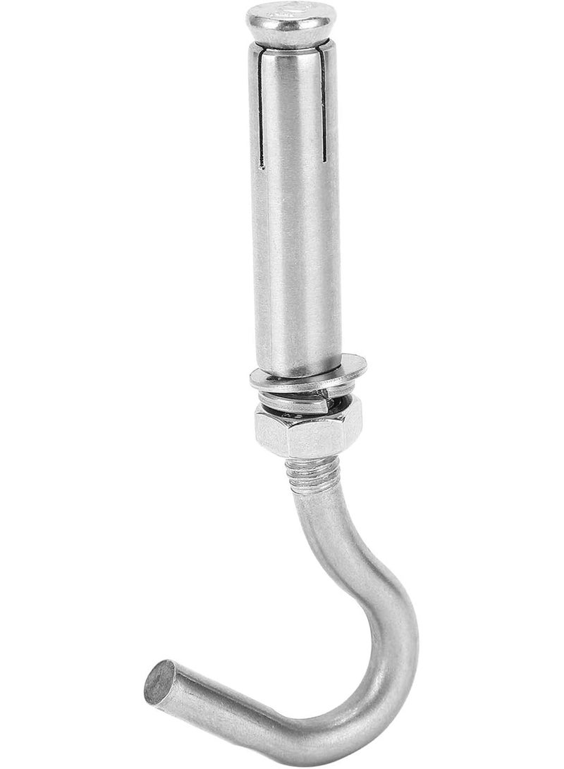 GGOOT 10Pcs Expansion Hooks 304 Stainless Steel Bolts Wall Concrete Brick Expansion Hooks Bolts Hardware Tools for Wall Concrete Brick - Image 4
