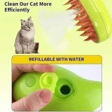 SAGWAN Pet Grooming Brush, Double-Sided Slicker Brush with Plastic Bristles, Lime Green and Orange - Image 5