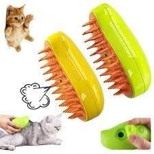 SAGWAN Pet Grooming Brush, Double-Sided Slicker Brush with Plastic Bristles, Lime Green and Orange - Image 4
