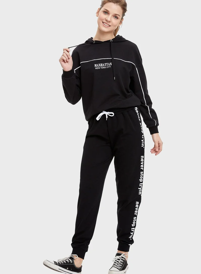 DeFacto Side Striped Pants
