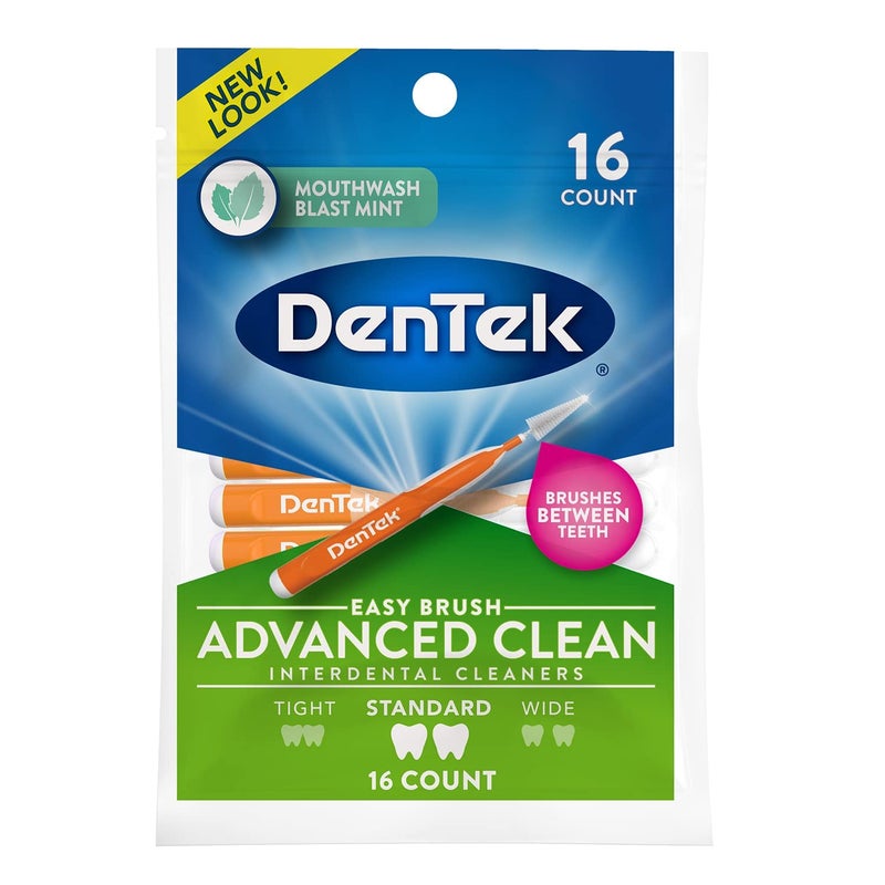 DenTek Easy Brush Interdental Cleaners, Mint, 16 Count | 10 Pack - Image 5