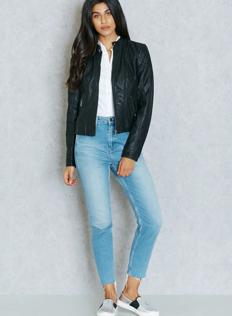 VERO MODA Biker PU Jacket