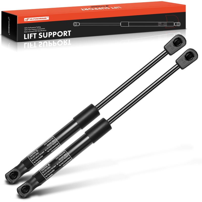 APremium Front Hood Lift Supports Shock Struts Compatible with BMW Models F10 Series 528i535i535i xDrive550i550i xDrive 2011 Sedan to 032011 Only 2PCSet
