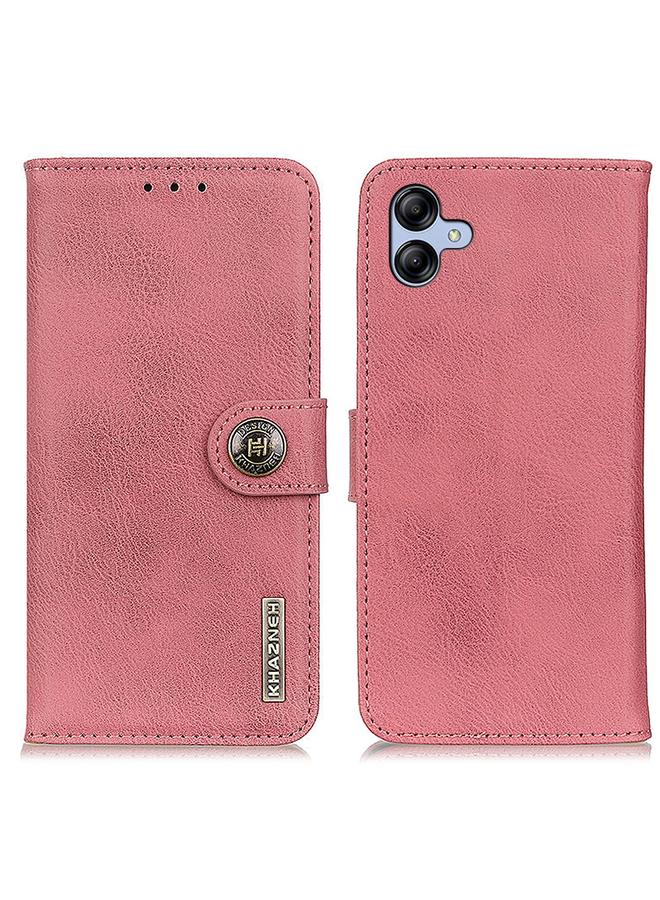 S-TOP Case For Samsung Galaxy A05 4G KHAZNEH Cowhide Texture Horizontal Flip Leather Phone Case - Image 1