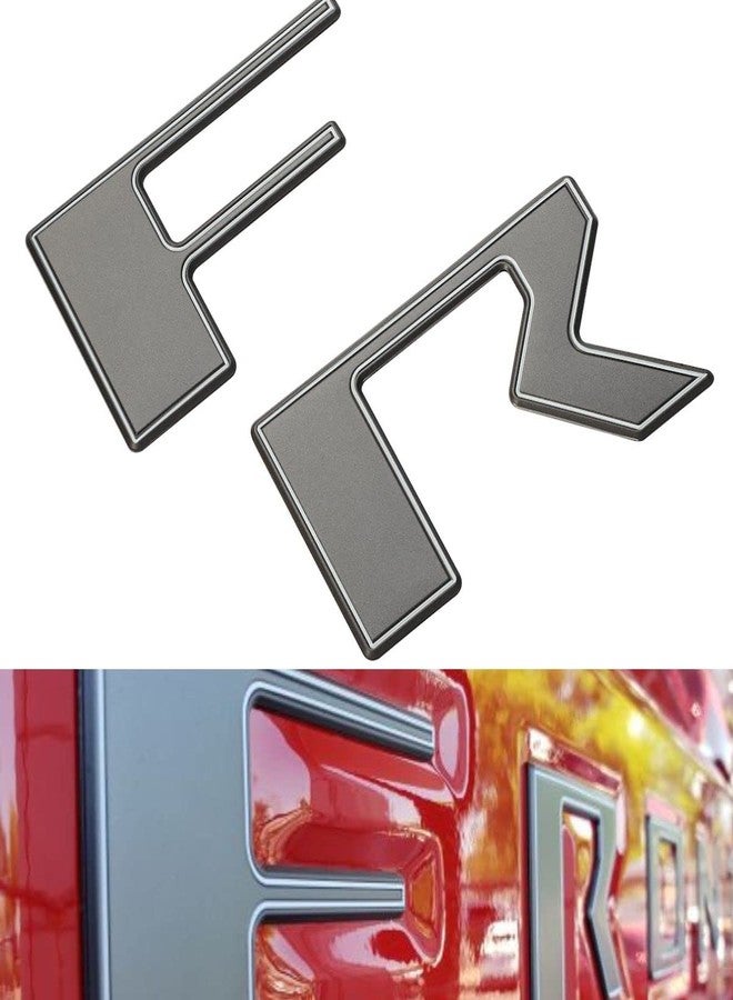 EyeCatcher Tailgate Letter Inserts Compatible with 2022-2024 Frontier Accessories (Carbon and White) - Image 5