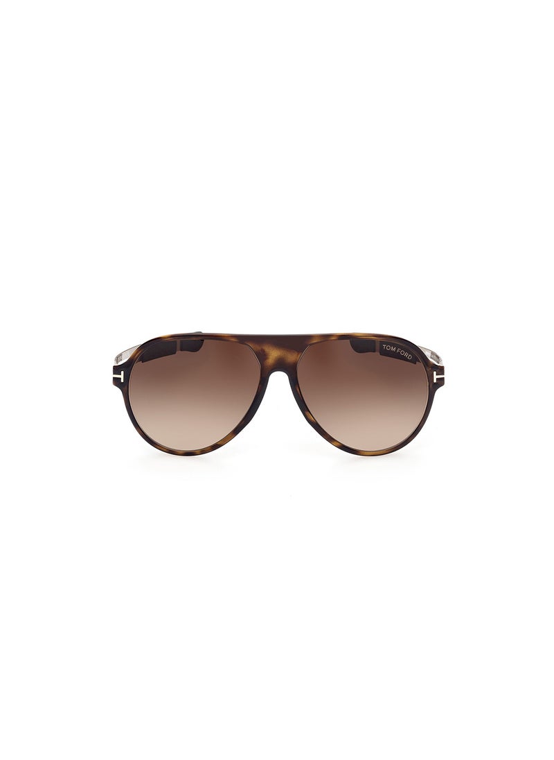 TOM FORD - Men's UV Protection Pilot Sunglasses - FT088152F60 - Lens Size: 60 Mm - Image 1