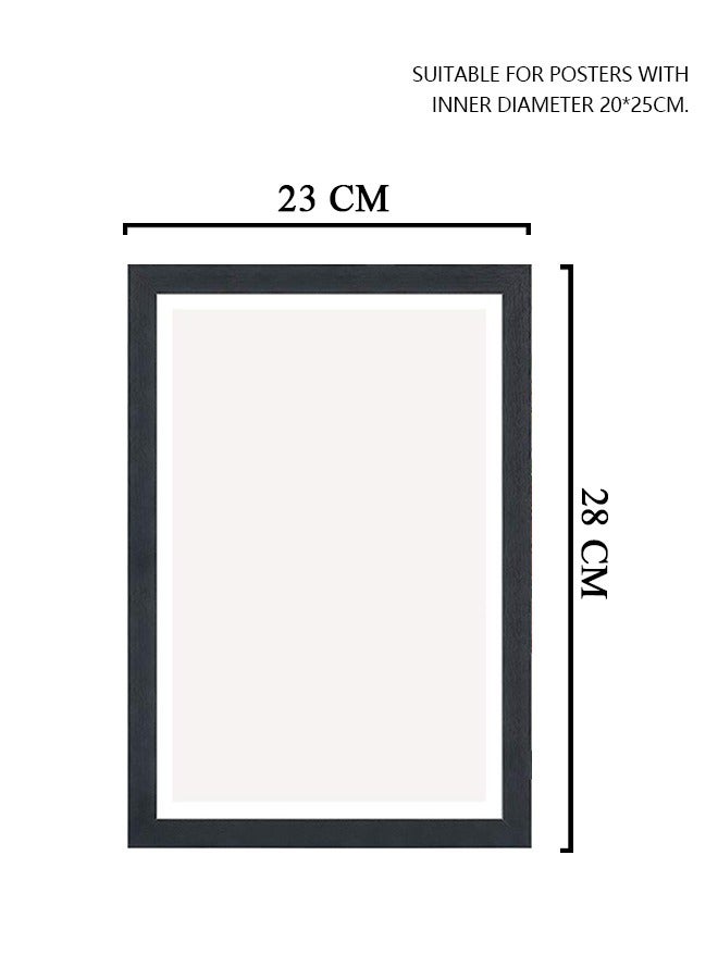 Beyond 10 Inch Can be hung or placed Poster Fram, Plexiglass Photo Frames, Art Prints Wall or Tabletop Frames (Black) - Image 2