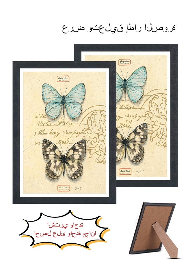 Beyond 10 Inch Can be hung or placed Poster Fram, Plexiglass Photo Frames, Art Prints Wall or Tabletop Frames (Black) - Image 1