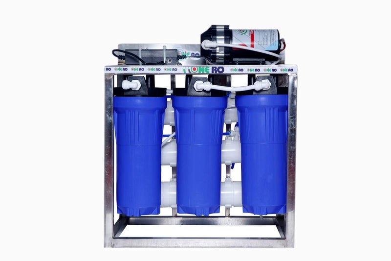 ONE RO 25 LPH commercial RO water purifier Plant Stainless steel with TDS AdjusterAuto Shut Off - Image 1