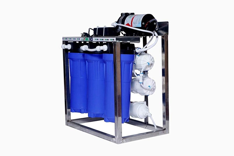 ONE RO 25 LPH commercial RO water purifier Plant Stainless steel with TDS AdjusterAuto Shut Off - Image 2