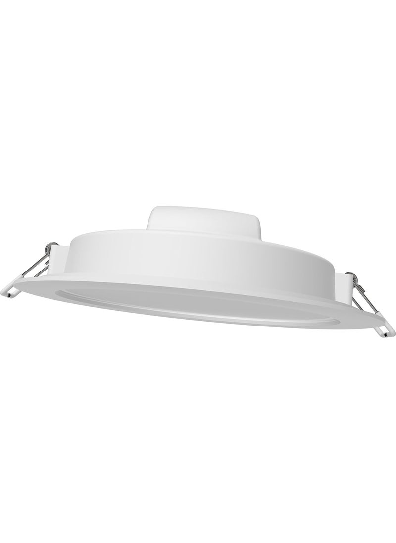 Osram مصباح ليد داون لايت LED دائري 8 وات أبيض دافئ 3000 كلفن - 4 بوصات  - Image 1