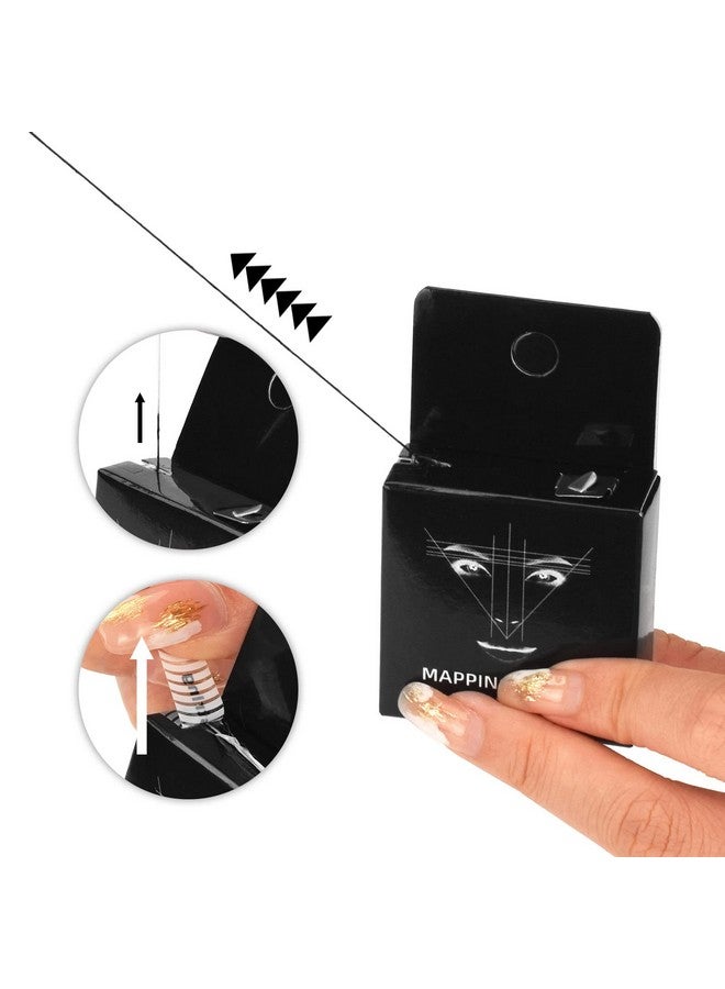 JimKing Eyebrow Mapping String Pre Inked Microblading String Premium Map Line For Eyebrow Shaping Eyebrow Maker Thread Line Tool 10 Meters Per Box - Image 3