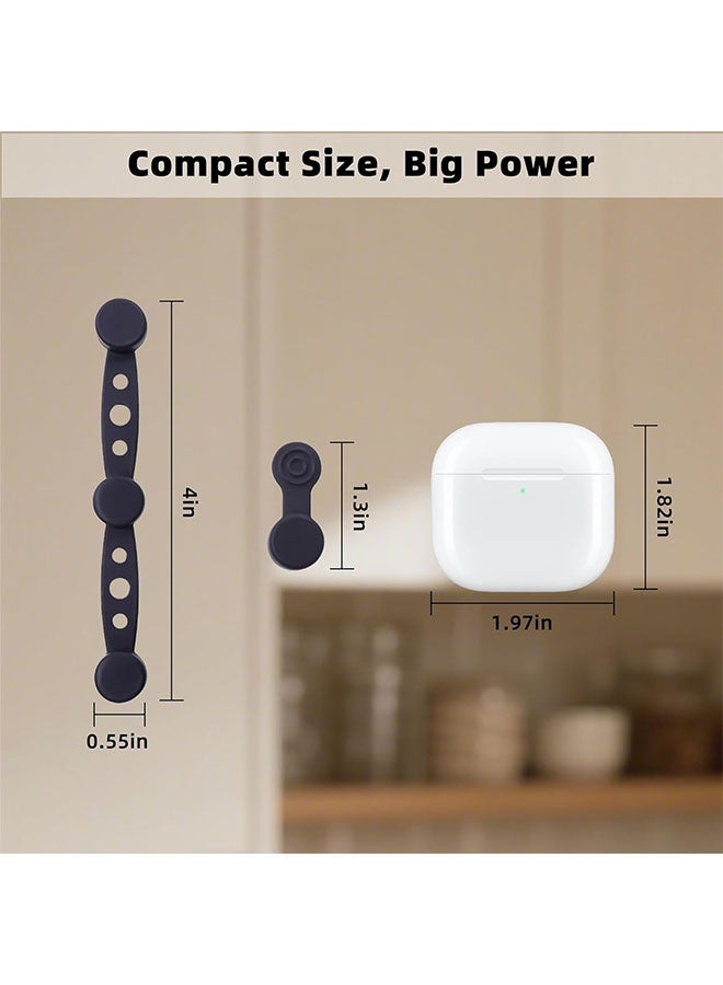 6Pcs Air Fryer Magnet Silicone Buckle for Holding Down Parchment Paper Liner，Keep Air Fryer Paper Liners in Place Prevent Burning - Image 3