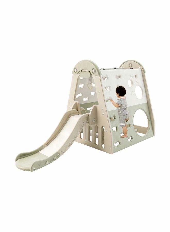 JSAITOYS Multifunction Baby Plastic Kids Slide Swing Set Indoor Tent Playhouse Equipment  - Image 1