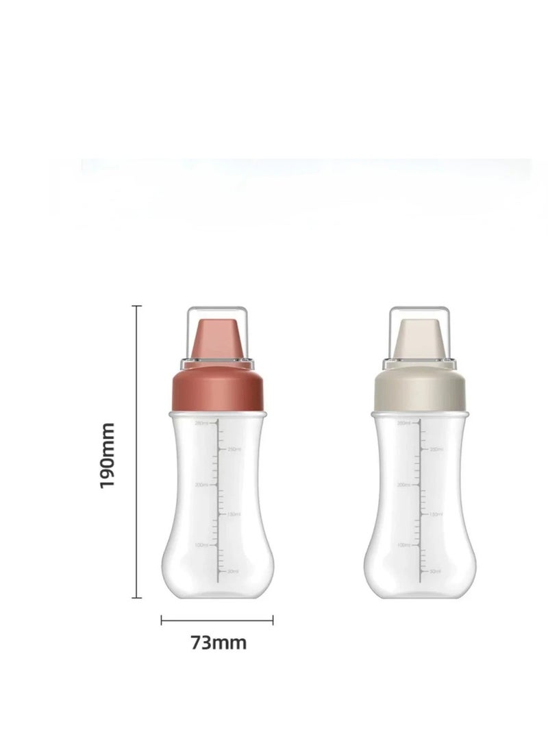BAIG 5 Hole Sauce Bottle 350ml Condiment Squeeze Bottles with nozzle Ketchup Mustard Hot Sauces Honey Olive Oil Dispenser - Image 3