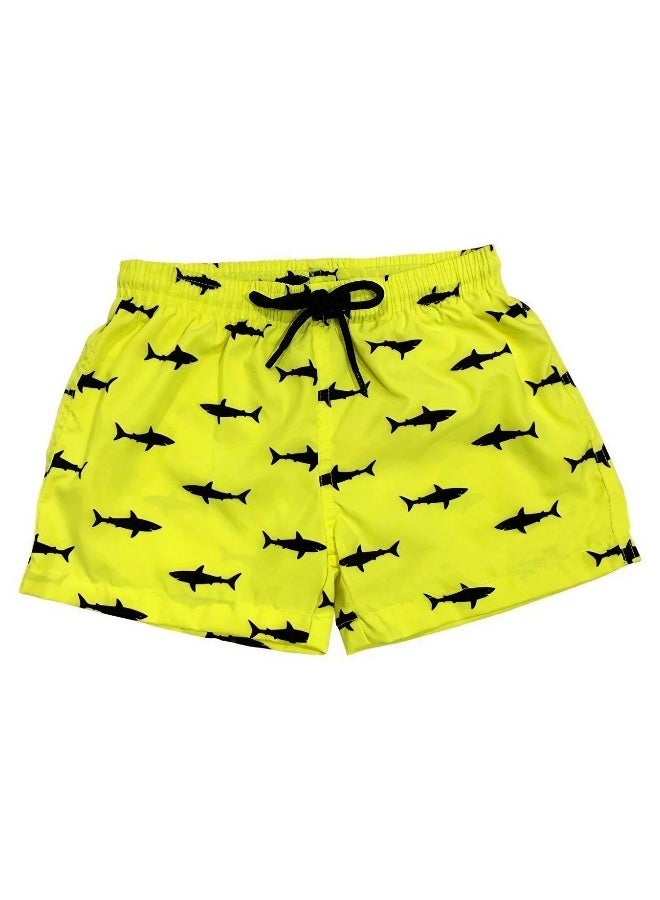 Slipstop Pack Swim Shorts for Boys (Yellow, 10 - 11 years) - Image 1