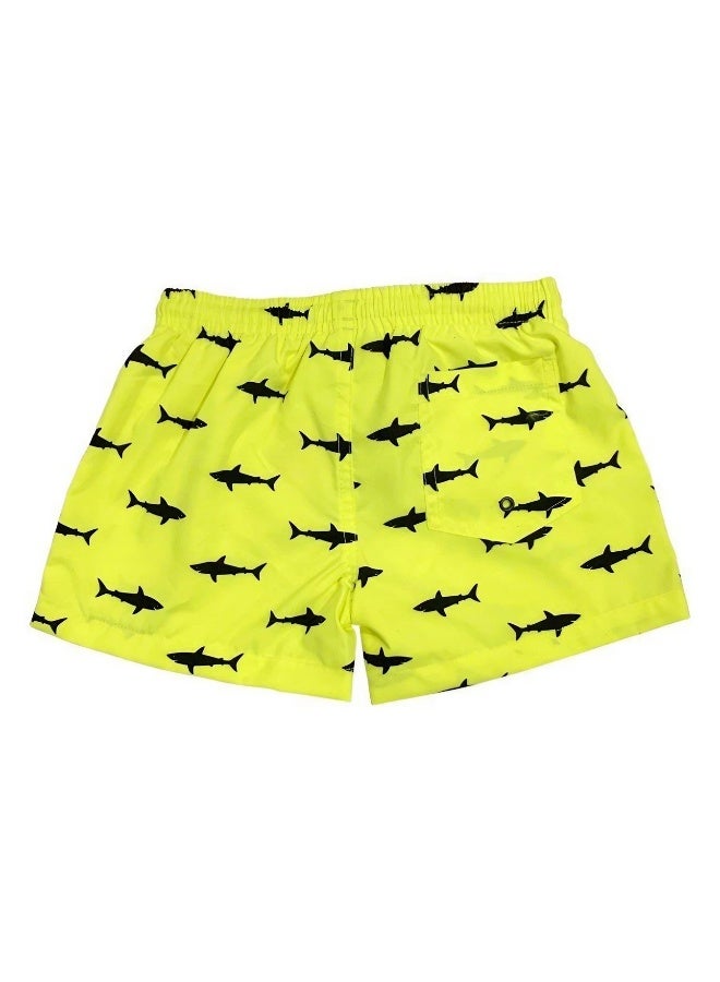 Slipstop Pack Swim Shorts for Boys (Yellow, 10 - 11 years) - Image 2