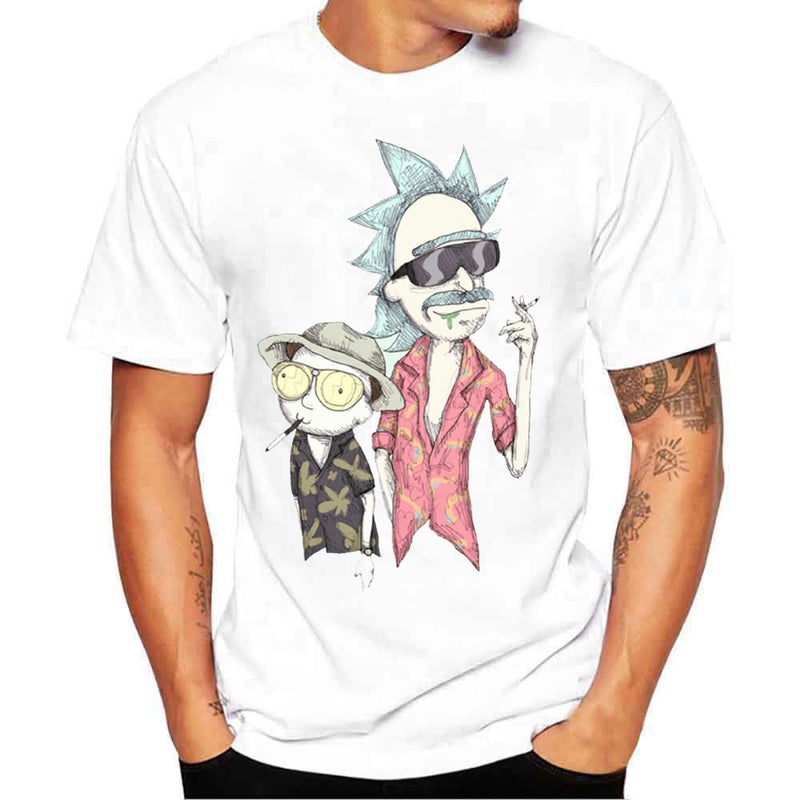 All Flags 3D Short-Sleeved T-Shirt Men's Round Neck Short-Sleeved Large Size Trendy S - Image 1