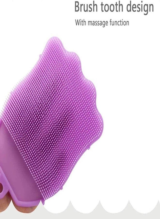MEECOSTE multifunction silicone bath brush body scrubber for baby kids childern Anti Cellulite bath gloves exfoliating body scrubber for baby shower - Image 2