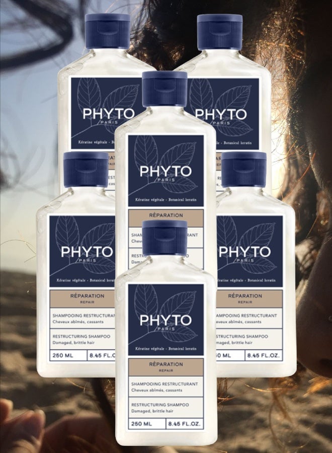 فيتو 6 قطع شامبو فيتو باريس لإصلاح الشعر 250مل - Image 1