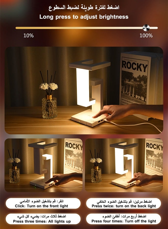 zero-g Anti-Gravity Desk Lamp,Detachable Wireless Charging - Image 3