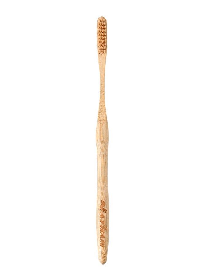 Premium Bamboo Toothbrush for Adults Ultra Soft Bristles - Biodegradable & Anti-Bacterial / Eco Friendly & Natural bristles - Image 1