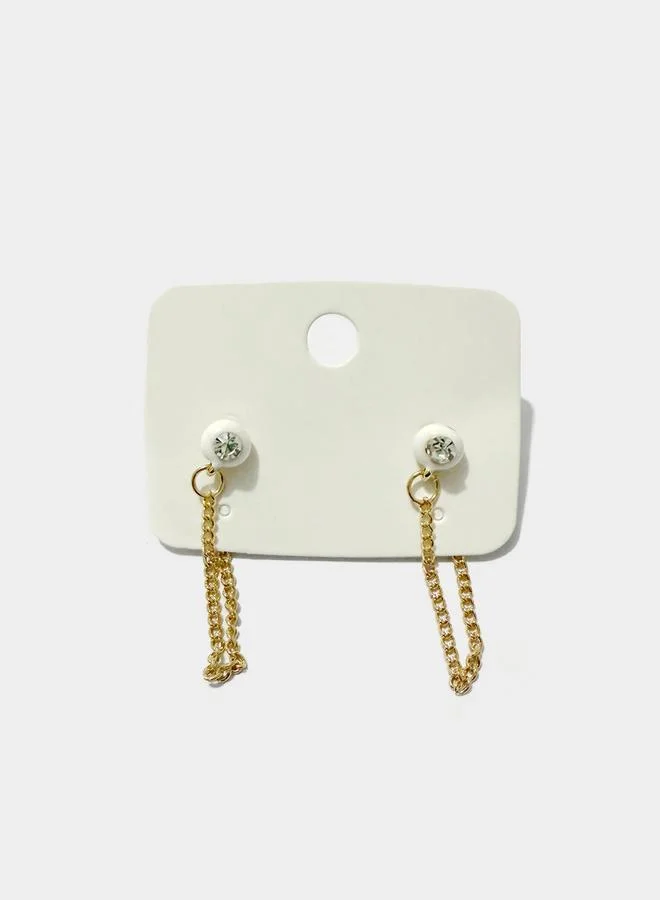 Styli Styli Chain Drop Earrings
