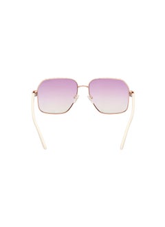 GUESS نظارات شمسية مربعة للنساء مع حماية من الأشعة فوق البنفسجية - GU0010721Z58 - حجم العدسة: 58 مم  - Image 4