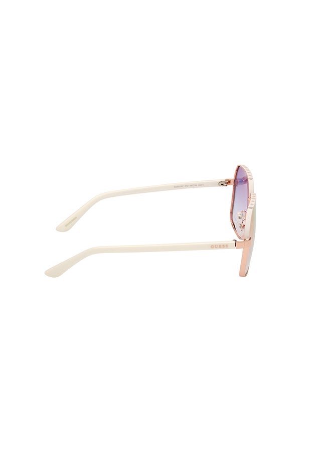 GUESS - نظارات شمسية مربعة للنساء مع حماية من الأشعة فوق البنفسجية - GU0010721Z58 - حجم العدسة: 58 مم - Image 1