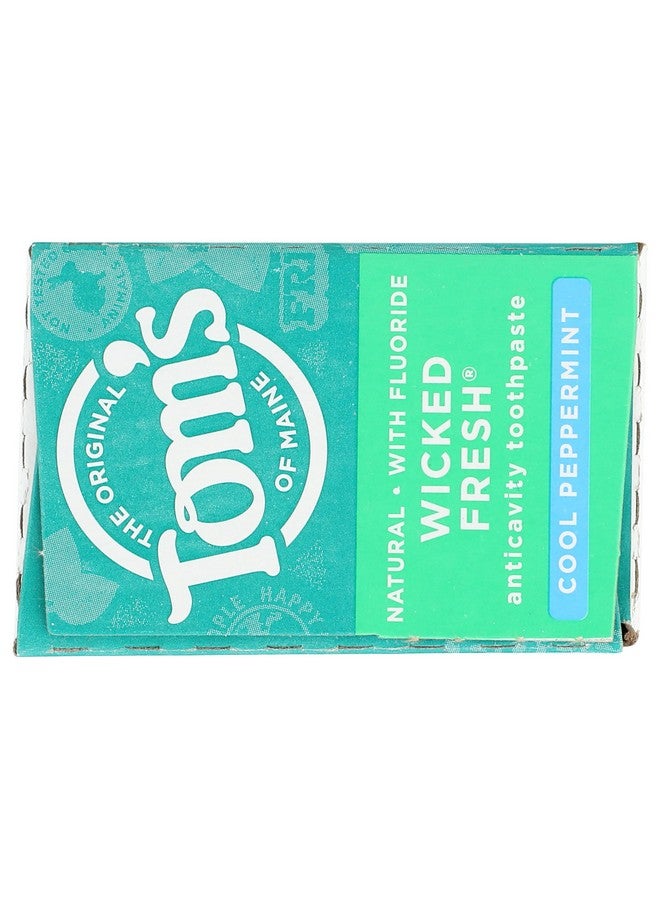 تومز أوف ماين معجون أسنان تومز أوف مين ويكد فريش كول بنكهة النعناع المنعش، 4 أونصة - Image 3